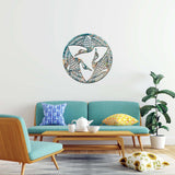 Tropic Vibrant Metal Wall Art – Laser Cut, UV Printed & Powder Coated Colorful Decor