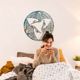 Tropic Vibrant Metal Wall Art – Laser Cut, UV Printed & Powder Coated Colorful Decor