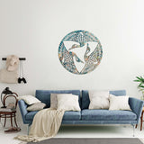 Tropic Vibrant Metal Wall Art – Laser Cut, UV Printed & Powder Coated Colorful Decor