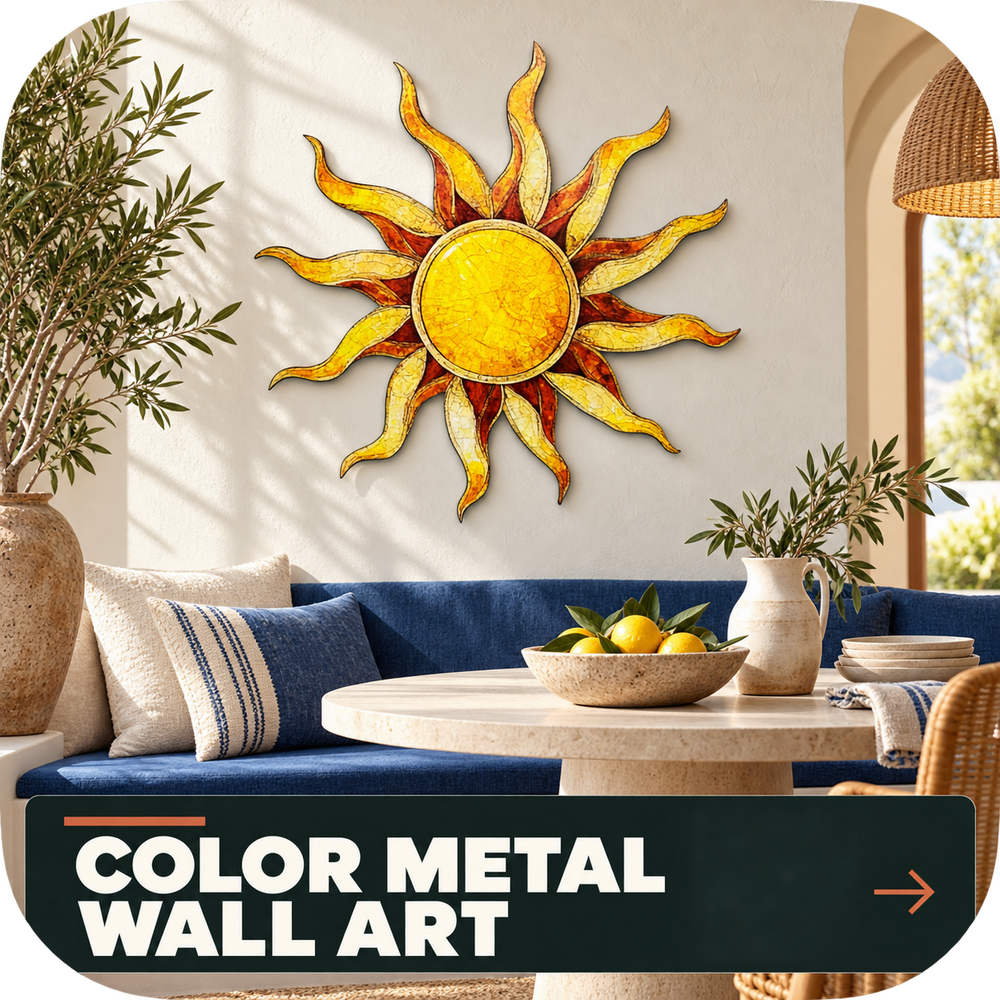 Color Metal Wall Art