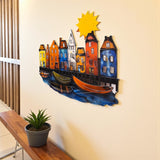 Quay Metal Wall Art – Laser Cut, UV Printed & Powder Coated Colorful Decor