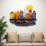 Quay Metal Wall Art – Laser Cut, UV Printed & Powder Coated Colorful Decor