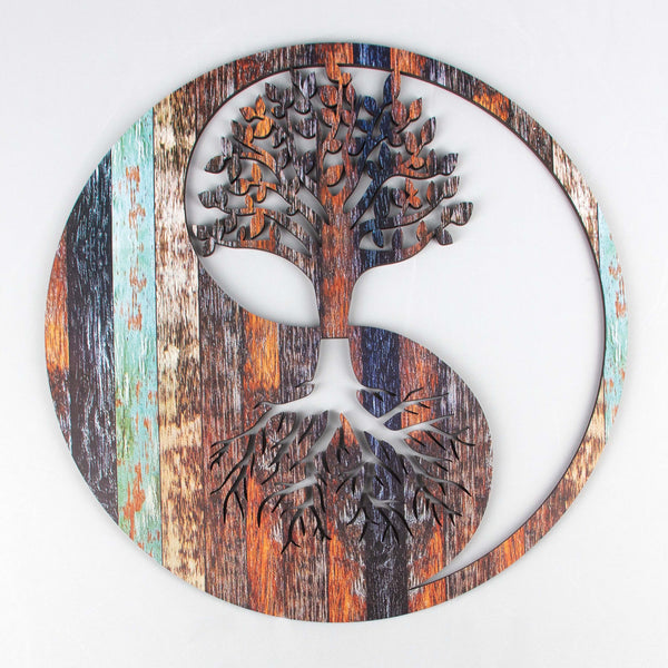 YinYang M3 Color Wood Art