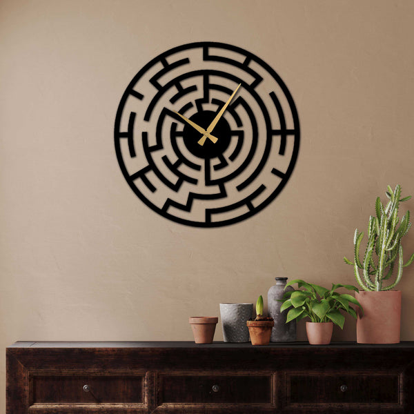 Typoraphic Wall Clock