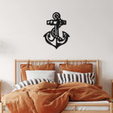 Anchor Black Metal Decor