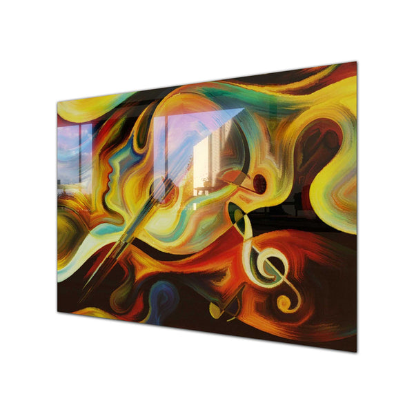 Artistic Things Tempered Glass Wall Art