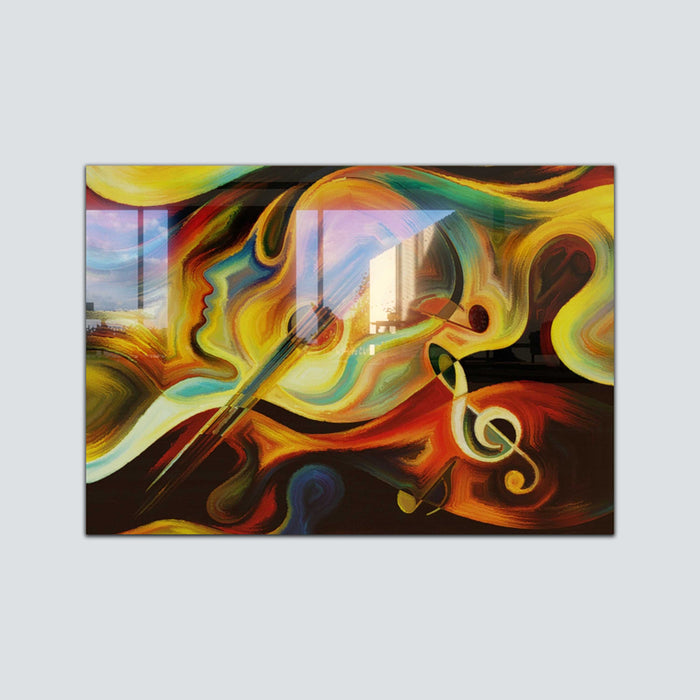 Artistic Things Tempered Glass Wall Art