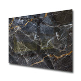 Black Marbel Tempered Glass Wall Art