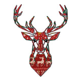 Christmas Deer Color Metal