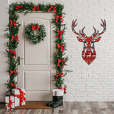 Christmas Deer Color Metal