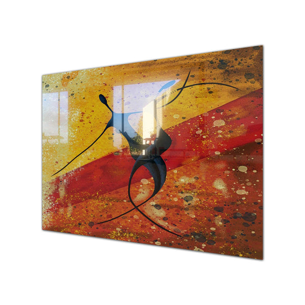 Dance Tempered Glass Wall Art