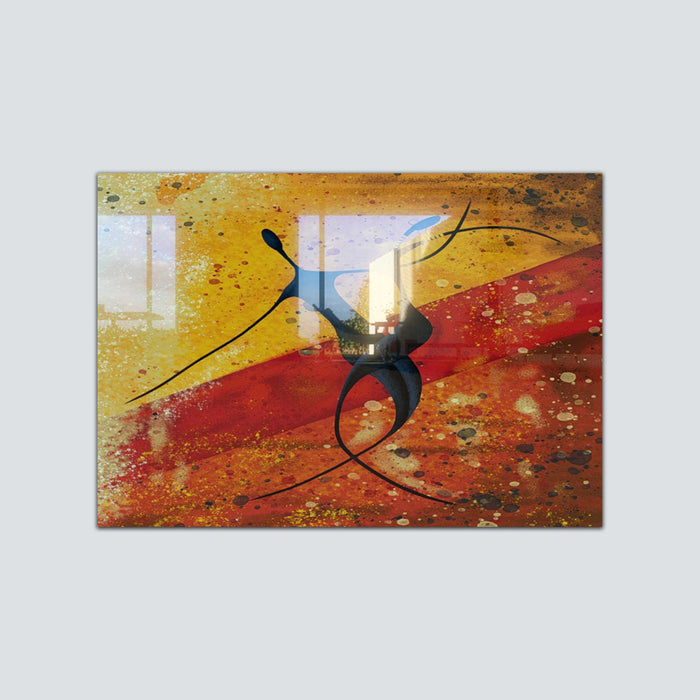 Dance Tempered Glass Wall Art