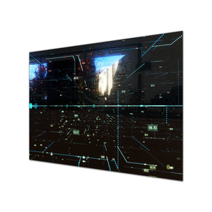 Databases Tempered Glass Wall Art