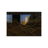 End Of The Day Tempered Glass Wall Art