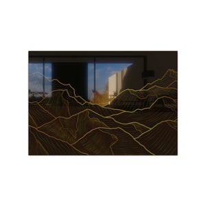 End Of The Day Tempered Glass Wall Art