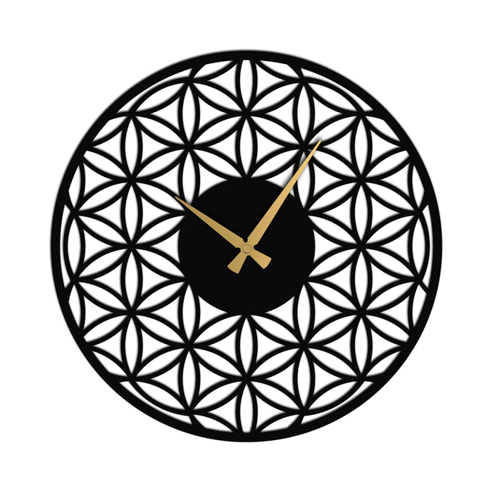 Flower Of Life Wall Clock