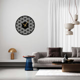 Flower Of Life Wall Clock