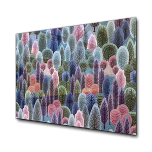 Forest Tempered Glass Wall Art