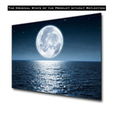 Full Moon Tempered Glass Wall Art