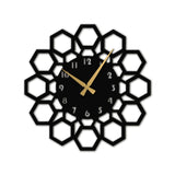 Hexagon Wall Clock