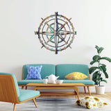 Honesty Compass Color Wood Art