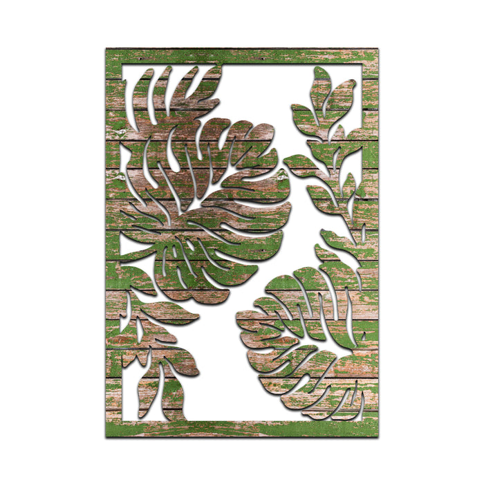 Leaf M1 Color Wood Art