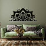 Mandala M1 Black Metal Decor