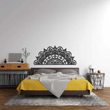 Mandala Veno Black Metal Decor