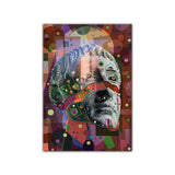 Mask Tempered Glass Wall Art