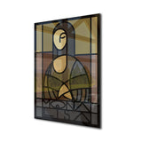 Mona Lisa Tempered Glass Wall Art