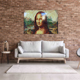 Mona Lisa2 Tempered Glass Wall Art