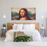 Mona Lisa2 Serrated Wood Art