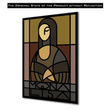 Mona Lisa Tempered Glass Wall Art