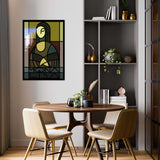 Mona Lisa Tempered Glass Wall Art