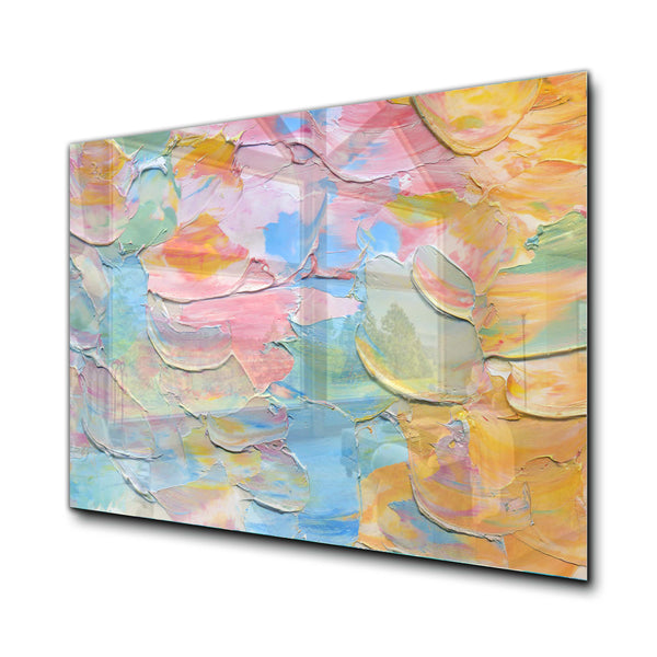 Natural Tempered Glass Wall Art