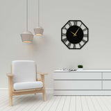 Octagon Wall Clock