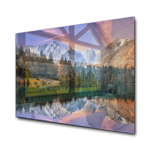 Shinily Tempered Glass Wall Art