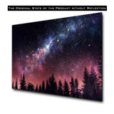 Sky And Stars Tempered Glass Wall Art