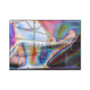 Sound of Color Tempered Glass Wall Art