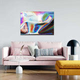 Sound of Color Tempered Glass Wall Art