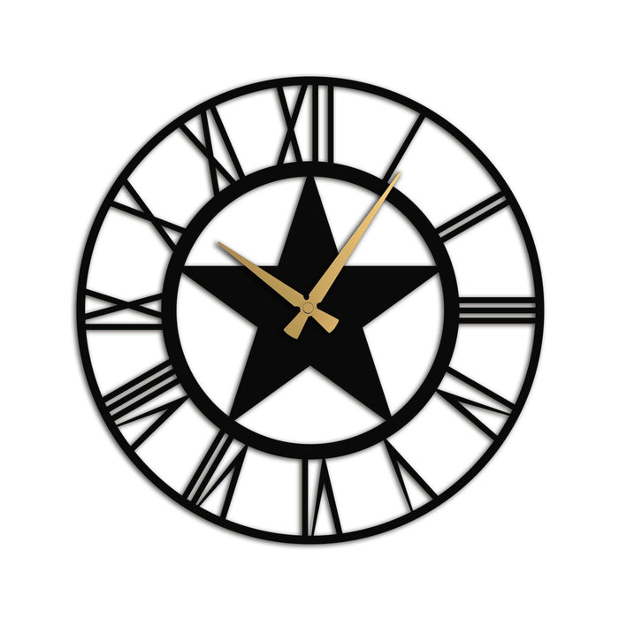 Star Wall Clock