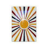 Sunshine Tempered Glass Wall Art