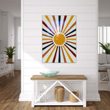 Sunshine Tempered Glass Wall Art