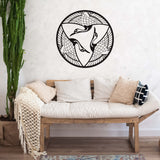 Tropic Black Metal Decor