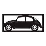 Turtle Car Black Metal Decor