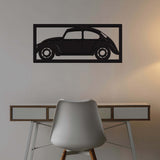 Turtle Car Black Metal Decor