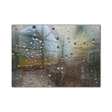 Waterdrops Tempered Glass Wall Art