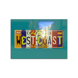 West Coast Tempered Glass Wall Art