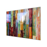 Wood Beauty Tempered Glass Wall Art