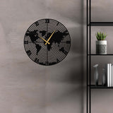 World Map Romen Wall Clock